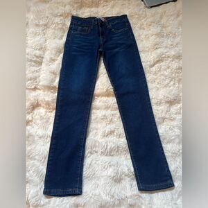 Sovereign State Girl’s Indigo Blue Straight-Leg Denim Jeans Sz 10